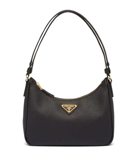 black prada saffiano bag|prada saffiano leather shoulder bags.